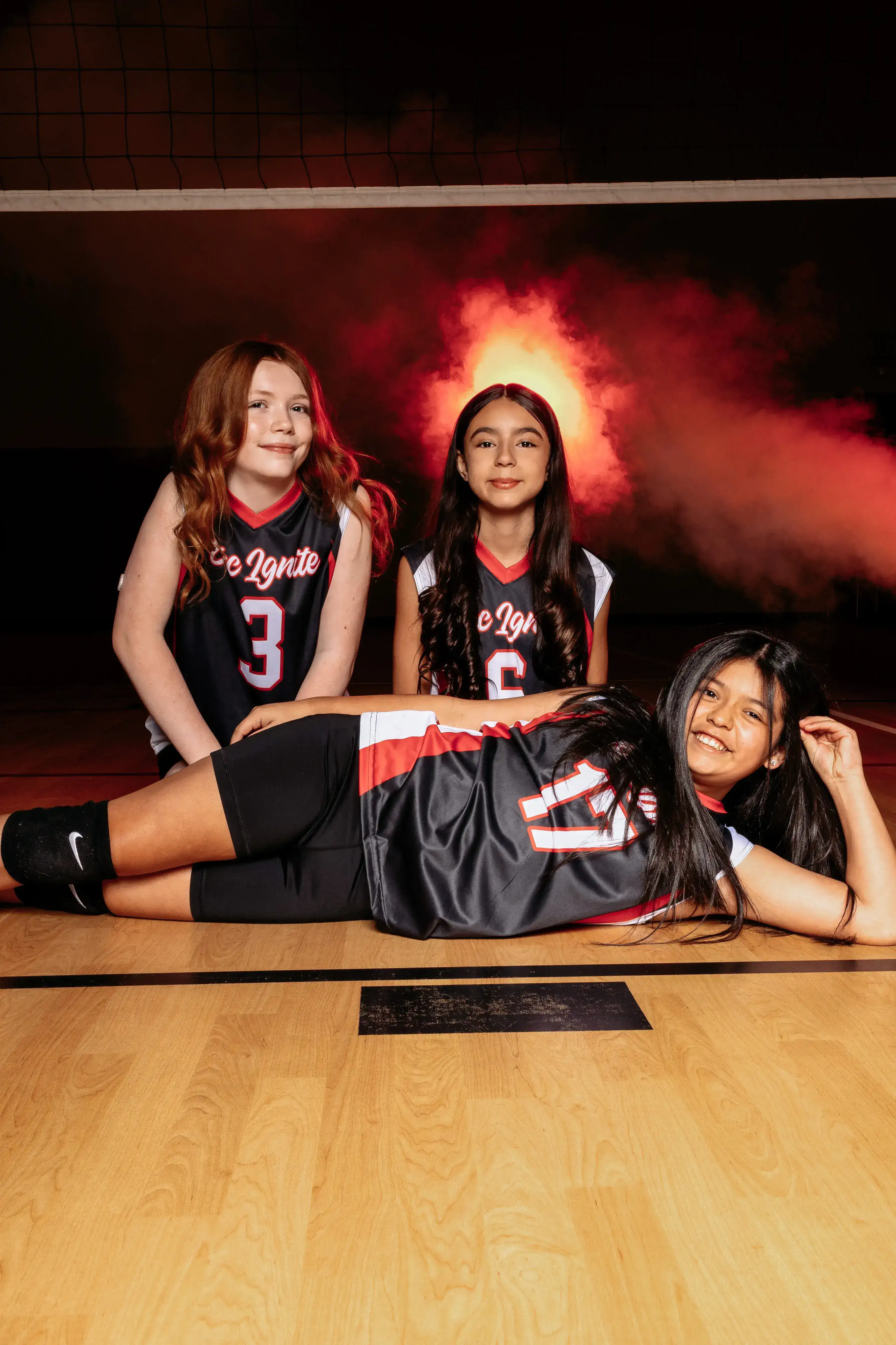 OKC Ignite volleyball action shot